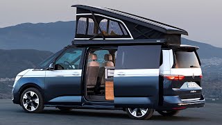 New 2024 Volkswagen California  Next Generation Family Camper Van [upl. by Bobbette]