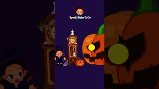 Hickory Dickory Dock Halloween  Kids Halloween Music  Little Wave Songs  Baby Coco [upl. by Teemus506]