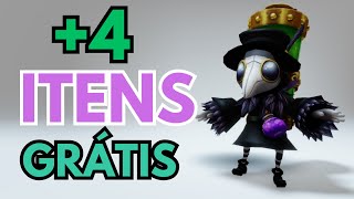 COMO PEGAR 4 ITENS GRÁTIS NO ROBLOX [upl. by Attevroc]