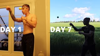 Learning the  Reflex boxing ball  in 7 DAYS Challenge [upl. by Artemisia110]