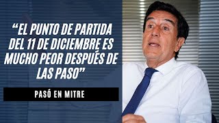 Carlos Melconian “El punto de partida del 11 de diciembre es mucho peor después de las PASO” [upl. by Merriman]