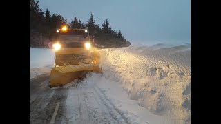 Snow clearing operations Feb 2021 [upl. by Acey]