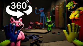 Poppy Playtime Escape from the SMILING CRITTERS 360 VR [upl. by Camille]