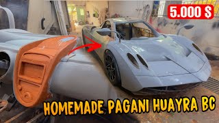 Complete the interior of Pagani Huayra BC in a crazy way [upl. by Ynamreg]