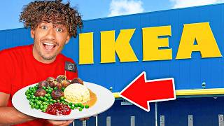 Eating Only IKEA Food For 24 HOURS [upl. by Hillman]