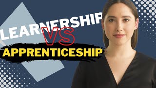 LEARNERSHIPS versus APPRENTICESHIPS  Bconsult [upl. by Francoise]