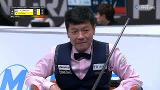 PQ  Therese KLOMPENH vs PARK Su Yeong Hotel Inter Burgo Wonju World 3Cushion Grand Prix 2023 [upl. by Fitzger]