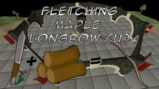 Fletching Maple Logs into Longbows for Profit [upl. by Luing]