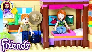 CUSTOM Parents Room for Mias House Lego Friends Renovation DIY Build [upl. by Anneres]