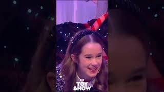 The moment Matilda star Alisha Weir surprised her fans 🎉😲🎁😲🎄 Christmas ToyShow Shorts [upl. by Heidie]