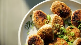 Frikadeller med kylling  Nemme frikadeller [upl. by Nivloc]