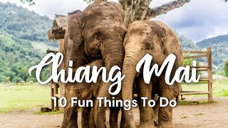 CHIANG MAI THAILAND 2023  10 BEST Things To Do In amp Around Chiang Mai [upl. by Hallimaj]