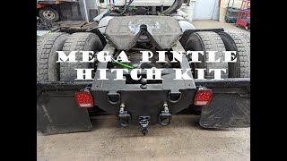 RSM Mega Pintle Hitch Kit for SEMI TRUCKS [upl. by Sauls]