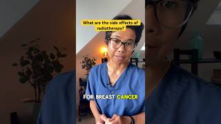 What are the side effects of radiotherapy after breast cancer breastcancerawareness breastcancer [upl. by Avahc]