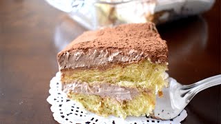 TIRAMISU DI PANDORO CON CREMA AL MASCARPONE SENZA UOVA [upl. by Alahcim]