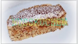 SAFTIGER NUSSKUCHEN  SCHNELL amp EINFACH BACKEN [upl. by Ahsyia]