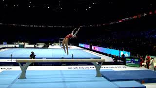 IRFANALUTHFI Rifda INA2023 Artistic Worlds Antwerp BELQualificationsBalance Beam [upl. by Wernsman565]