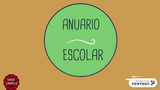 Anuario escolar [upl. by Netsrek91]