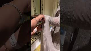 How to drape a dupatta with only beautiful border  Dolly Jain lehenga dupatta draping [upl. by Drandell]