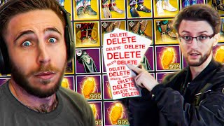 Datto ROASTS And Cleans My Destiny 2 Vault Hes Brutal [upl. by Ahsemik18]