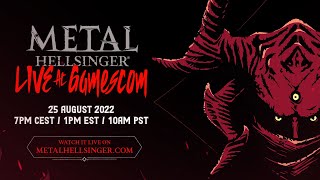 Metal Hellsinger  Gamescom Concert Trailer [upl. by Ynes75]