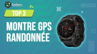 ⭐️ TOP 3  MONTRE GPS RANDONNÉE 2023 [upl. by Helena]