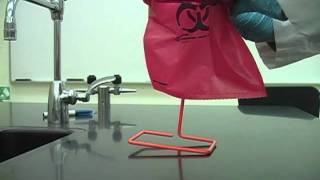 Using an autoclave bag and stand [upl. by Bach]