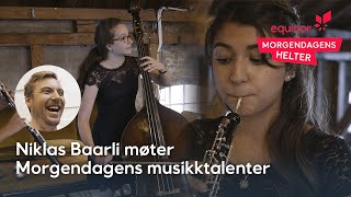 Niklas Baarli møter Morgendagens musikktalenter [upl. by Noslen550]