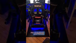 30 Second Review  Sparco Grid Q Bucket Seat Steel River Sims [upl. by Ahtreb]