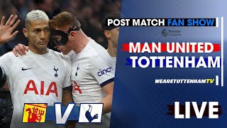 Man United Vs Tottenham • Premier League barnabyslater LIVE WATCH ALONG [upl. by Pears]