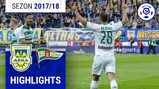 Arka Gdynia  Lechia Gdańsk 12  SKRÓT  Ekstraklasa 201718  31 Kolejka [upl. by Inaej]