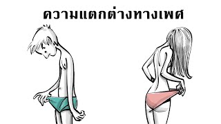 ความแตกต่างทางเพศของชายและหญิง [upl. by Enilarac]