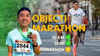 Jai 5 mois pour préparer mon premier marathon 🏃 [upl. by Airotkiv167]