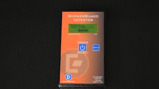 Identifying Guardians ShowerGuard® Coating Using the RD1661 Detector from EDTM [upl. by Notsla776]