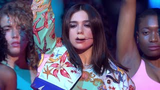 Dua Lipa  New Rules Live at The BRIT Awards 2018 [upl. by Sapers]