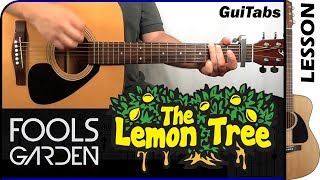 How to play LEMON TREE 🌳  Fools Garden  GUITAR Lesson 🎸  GuiTabs N°131 [upl. by Havot]