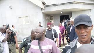 Okorocha Shocks Buruji Kashamu At Mothers Burial In Ijebu Igbo [upl. by Lleoj]