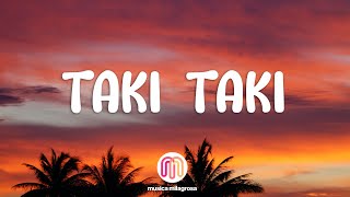 DJ Snake Selena Gomez Ozuna Cardi B  Taki Taki LetraLyrics [upl. by Ecnerrot]