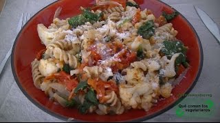 Pasta con verduras al horno [upl. by Katy]