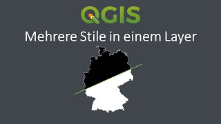 QGIS 328  Mehrere Stile in einem Layer speichern [upl. by Monsour]