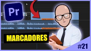 🔖 Cómo poner Marcadores en Premiere  CAP 21 [upl. by Analart]