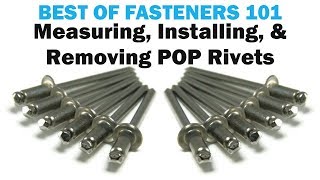 All About Blind POP Rivets  The Basics  Rivets 101 [upl. by Ahsiekel880]