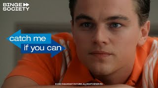 Catch Me if You Can 2002  All of DiCaprios Best Lies and Scams [upl. by Einotna218]