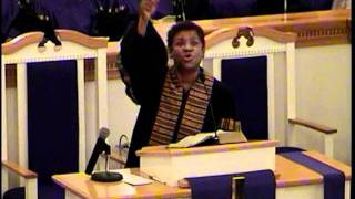 UBC  Pastor Rev Dr Thomasine Reid Preaching quotIts All in Who You Knowquot March 2011 [upl. by Arreit]