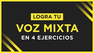 Cómo cantar con VOZ MIXTA · 4 Fases REVELADAS [upl. by Koch819]