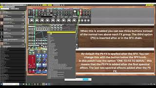 SCW Oscillator  Insert FX into the SFX chain [upl. by Farmann]