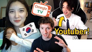 Speaking Korean on OmeTV Korea is TOO MUCH FUN [upl. by Lzeil]