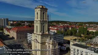 Zeitraffer Wiederaufbau Garnisonkirche Potsdam  Turmbau 20202023 · timelapse potsdam [upl. by Reld]