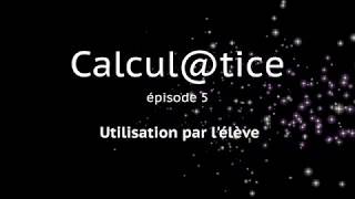 Calculatice 5 utilisation par lélève [upl. by Ander293]