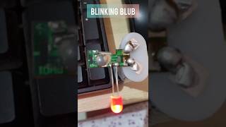 Blinking Bulb led bulb blink blinkinglights clock circuit [upl. by Evelinn]